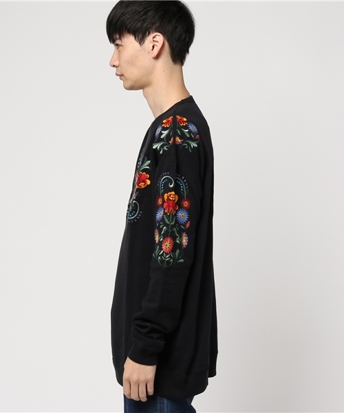 ALDIES（アールディーズ）の「Owl Big Sweat 刺繍入り ビッグ