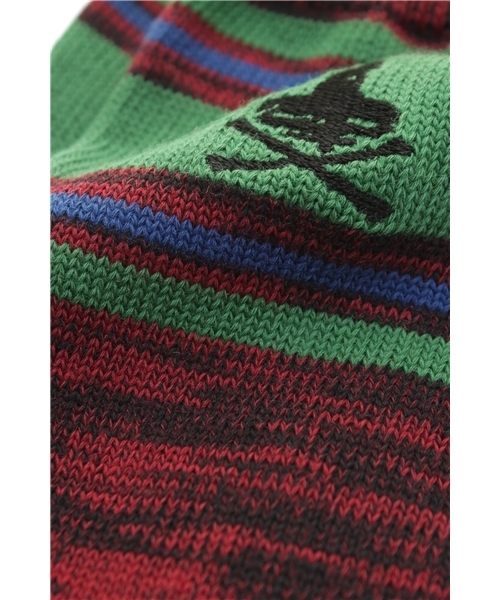 HYSTERIC GLAMOUR（ヒステリックグラマー）の「WOMAN ON SKULL刺繍ソックス（ソックス/靴下・メンズ・レッド/ネイビー/トップグレー・FREE）」の6枚目の写真