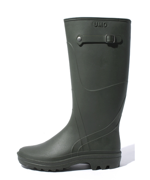 BEAMS（ビームス）の「○UMO ﾗﾊﾞｰRAINﾌﾞｰﾂ（レインシューズ・メンズ・ブラック/オリーブ・40/41/42）」の3枚目の写真