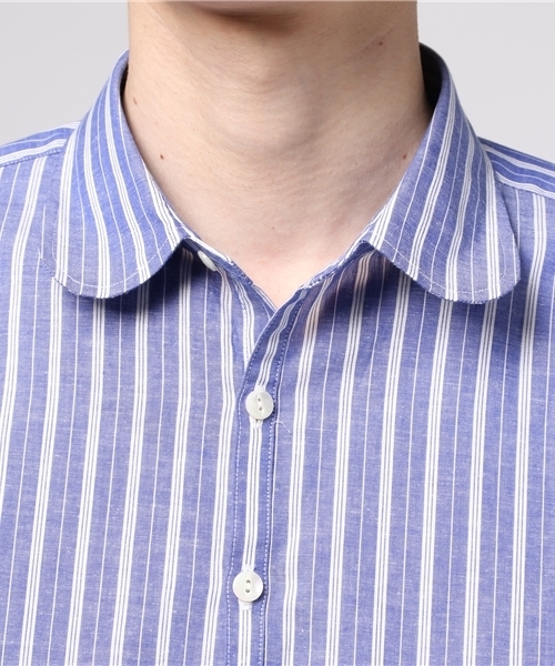 McGREGOR（マックレガー）の「ストライププルオーバーシャツ（シャツ/ブラウス・メンズ・ブルー系その他/ブルー・L/M/LL）」の5枚目の写真