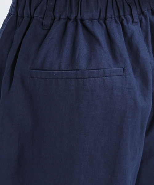 studio CLIP（スタディオクリップ）の「コットンリネンクロスワイドパンツ（その他パンツ・レディース・カーキ/ネイビー/ライトグレー・LARGE/MEDIUM）」の12枚目の写真