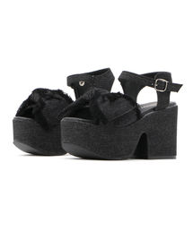 WEGO | WEGO/リボンフリンジサンダル(サンダル)