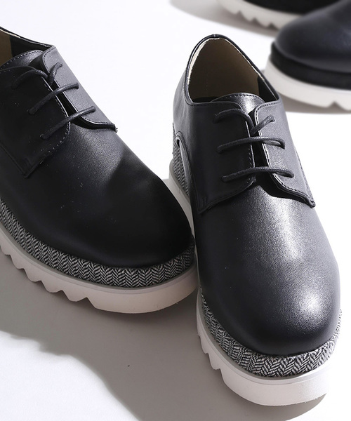 WEGO（ウィゴー）の「WEGO/コンビ厚底シューズ（その他シューズ・レディース・その他1/その他2/その他3・LARGE/MEDIUM）」の3枚目の写真