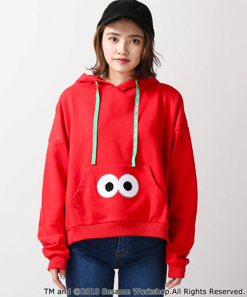 sesame（セサミ）の「∴WEGO/セサミストリート別注ショートパーカー
