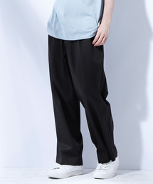 EMMA CLOTHES | ハイパワーサテンストレッチ2タックワイドパンツ(その他パンツ)