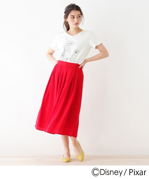 grove(グローブ)の「ミゲルとダンテ/Tシャツ(リメンバー・ミー)(Tシャツ/カットソー・レディース・イエロー/オフホワイト・02/03)」の11枚目の写真