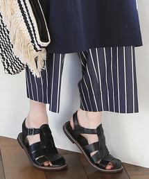 coen | グルカメッシュ編みベルトサンダル(サンダル)