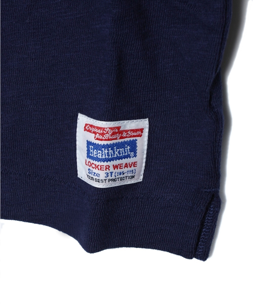 BEAUTY&YOUTH UNITED ARROWS（ビューティーアンドユースユナイテッドアローズ）の「BK HEALTH KNIT フットボールTシャツ ◆（Tシャツ/カットソー・キッズ・ホワイト/ネイビー・3T/4T/5T/6T）」の6枚目の写真