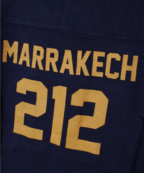 BEAUTY&YOUTH UNITED ARROWS（ビューティーアンドユースユナイテッドアローズ）の「BK HEALTH KNIT フットボールTシャツ ◆（Tシャツ/カットソー・キッズ・ホワイト/ネイビー・3T/4T/5T/6T）」の7枚目の写真