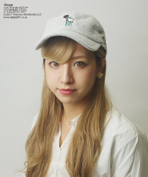 PEANUTS（ピーナッツ）の「【PEANUTS / ピーナッツ】STATE OF LIBERTYスヌーピーPILEベースボールキャップ（キャップ・メンズ・ブラック/ミックスグレー/ネイビー・FREE）」の12枚目の写真