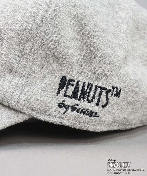 PEANUTS（ピーナッツ）の「【PEANUTS / ピーナッツ】STATE OF LIBERTYスヌーピーPILEベースボールキャップ（キャップ・メンズ・ブラック/ミックスグレー/ネイビー・FREE）」の17枚目の写真