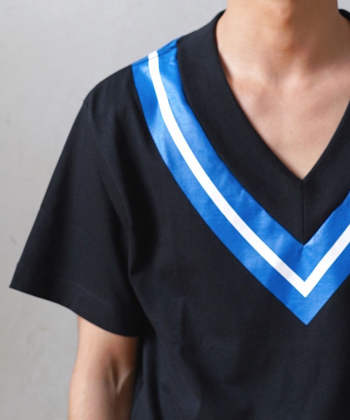 NEONSIGN（ネオンサイン）の「NEON SIGN TILDEN T-SHIRT（Tシャツ/カットソー・メンズ・オフホワイト/ブラック/ネイビー/サックスブルー・MEDIUM/SMALL/LARGE）」の12枚目の写真