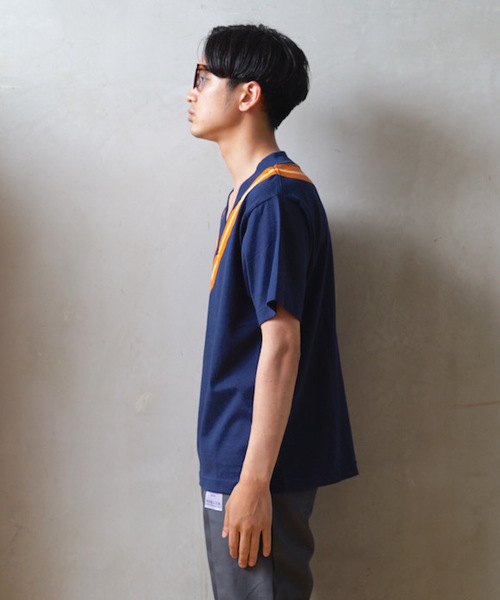 NEONSIGN（ネオンサイン）の「NEON SIGN TILDEN T-SHIRT（Tシャツ/カットソー・メンズ・オフホワイト/ブラック/ネイビー/サックスブルー・MEDIUM/SMALL/LARGE）」の15枚目の写真
