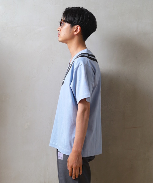 NEONSIGN（ネオンサイン）の「NEON SIGN TILDEN T-SHIRT（Tシャツ/カットソー・メンズ・オフホワイト/ブラック/ネイビー/サックスブルー・MEDIUM/SMALL/LARGE）」の19枚目の写真