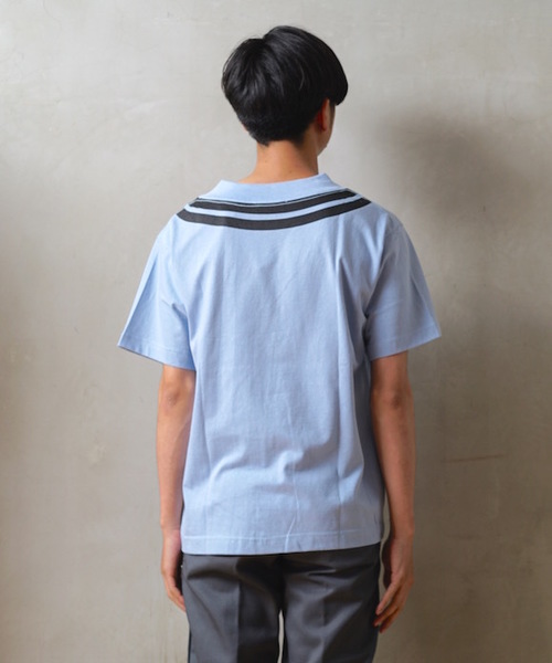 NEONSIGN（ネオンサイン）の「NEON SIGN TILDEN T-SHIRT（Tシャツ/カットソー・メンズ・オフホワイト/ブラック/ネイビー/サックスブルー・MEDIUM/SMALL/LARGE）」の20枚目の写真