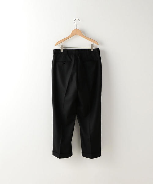 Steven Alan(スティーブンアラン)の「<Steven Alan>SAXONY BUGGY STRAIGHT PANTS DOUBLE-JUST/パンツ(スラックス・メンズ・ブラック/オリーブ・MEDIUM/SMALL/X-LARGE/LARGE)」の13枚目の写真