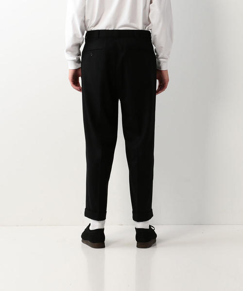 Steven Alan(スティーブンアラン)の「<Steven Alan>SAXONY BUGGY STRAIGHT PANTS DOUBLE-JUST/パンツ(スラックス・メンズ・ブラック/オリーブ・MEDIUM/SMALL/X-LARGE/LARGE)」の10枚目の写真