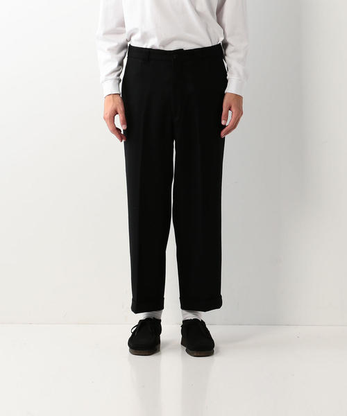 Steven Alan(スティーブンアラン)の「<Steven Alan>SAXONY BUGGY STRAIGHT PANTS DOUBLE-JUST/パンツ(スラックス・メンズ・ブラック/オリーブ・MEDIUM/SMALL/X-LARGE/LARGE)」の9枚目の写真