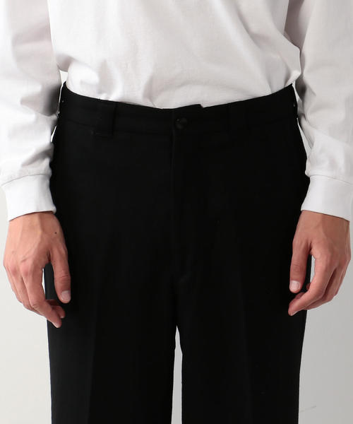 Steven Alan(スティーブンアラン)の「<Steven Alan>SAXONY BUGGY STRAIGHT PANTS DOUBLE-JUST/パンツ(スラックス・メンズ・ブラック/オリーブ・MEDIUM/SMALL/X-LARGE/LARGE)」の6枚目の写真