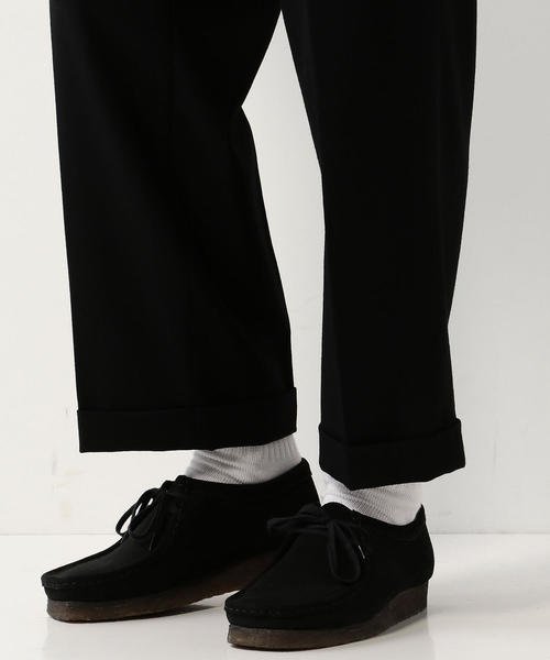 Steven Alan(スティーブンアラン)の「<Steven Alan>SAXONY BUGGY STRAIGHT PANTS DOUBLE-JUST/パンツ(スラックス・メンズ・ブラック/オリーブ・MEDIUM/SMALL/X-LARGE/LARGE)」の3枚目の写真