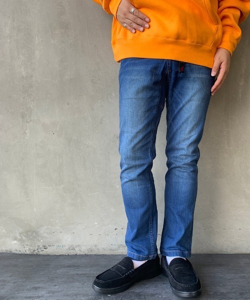 グラミチ のファッション Gramicci デニムnnパンツジャストカット ニューナロー テーパード デニムパンツ Gramicci デニムパンツ Gramicci グラミチ