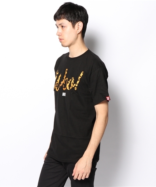 Manhattan Records(マンハッタン レコーズ)の「Gold Gang Collection / Gold Woo Tee(Tシャツ/カットソー・メンズ・ブラック/レッド・SMALL/MEDIUM/X-LARGE/LARGE)」の4枚目の写真