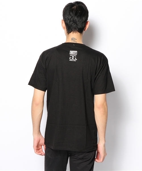 Manhattan Records(マンハッタン レコーズ)の「Gold Gang Collection / Gold Woo Tee(Tシャツ/カットソー・メンズ・ブラック/レッド・SMALL/MEDIUM/X-LARGE/LARGE)」の5枚目の写真
