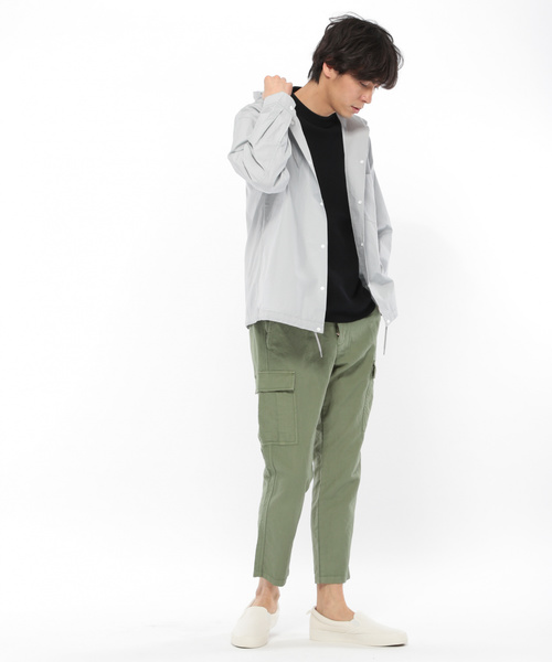 LAKOLE（ラコレ）の「【マシーンウォッシャブル】ハイツイストコットンカノコプルオーバー / LAKOLE（ニット/セーター・メンズ・ライトブルー/ベージュ/ネイビー・MEDIUM/LARGE）」の9枚目の写真