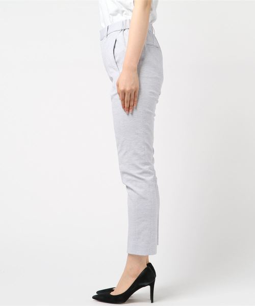 A/C DESIGN BY ALPHA CUBIC（エーシーデザインバイアルファキュービック）の「【セットアップ対応】テーパードパンツ（その他パンツ・レディース・ライトグレー/ブルー/オフホワイト・67/64/61/70）」の4枚目の写真