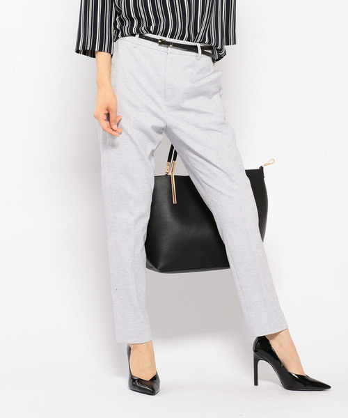 A/C DESIGN BY ALPHA CUBIC（エーシーデザインバイアルファキュービック）の「【セットアップ対応】テーパードパンツ（その他パンツ・レディース・ライトグレー/ブルー/オフホワイト・67/64/61/70）」の14枚目の写真