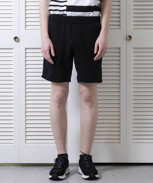 FACTOTUM（ファクトタム）の「【FACTOTUM】デラベアンティーク裏毛コンビイージーショーツ（その他パンツ・メンズ・ブラック/ブラウン・44/46/48）」の3枚目の写真
