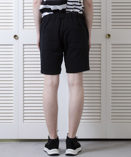 FACTOTUM（ファクトタム）の「【FACTOTUM】デラベアンティーク裏毛コンビイージーショーツ（その他パンツ・メンズ・ブラック/ブラウン・44/46/48）」の5枚目の写真
