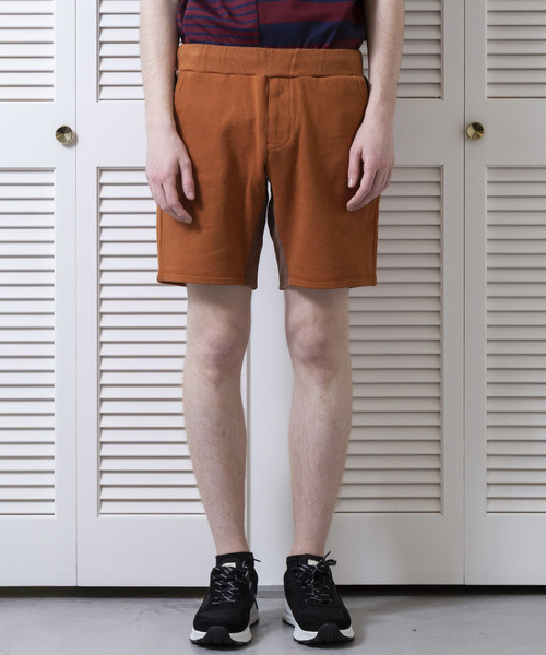 FACTOTUM（ファクトタム）の「【FACTOTUM】デラベアンティーク裏毛コンビイージーショーツ（その他パンツ・メンズ・ブラック/ブラウン・44/46/48）」の7枚目の写真