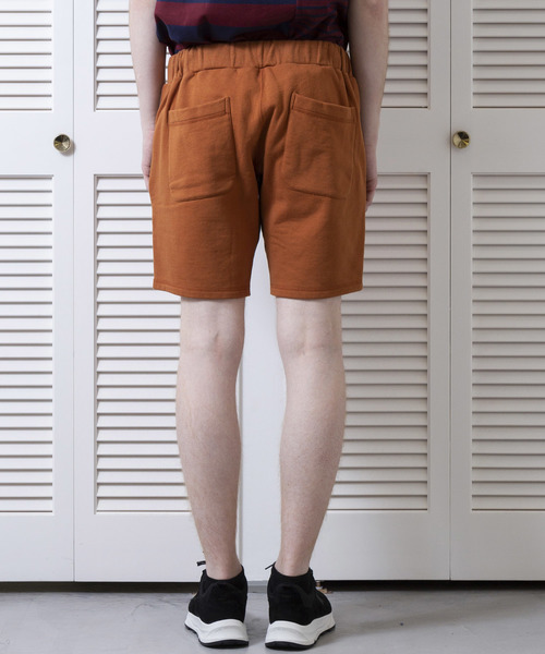 FACTOTUM（ファクトタム）の「【FACTOTUM】デラベアンティーク裏毛コンビイージーショーツ（その他パンツ・メンズ・ブラック/ブラウン・44/46/48）」の9枚目の写真