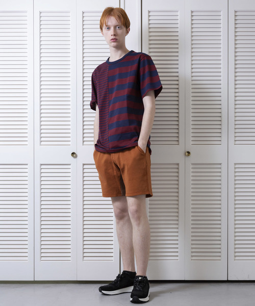 FACTOTUM（ファクトタム）の「【FACTOTUM】デラベアンティーク裏毛コンビイージーショーツ（その他パンツ・メンズ・ブラック/ブラウン・44/46/48）」の10枚目の写真