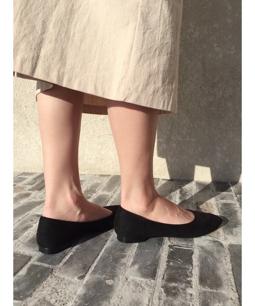 CLEA(クレア)の「【1cmヒール】デイリーポインテッドフラットパンプス(パンプス・レディース・ブラック/ベージュ/ブラック系その他/グレー/キャメル/ワイン・23.0cm/25.0cm/23.5cm/24.5cm/24.0cm/22.5cm)」の12枚目の写真