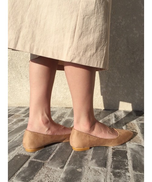 CLEA(クレア)の「【1cmヒール】デイリーポインテッドフラットパンプス(パンプス・レディース・ブラック/ベージュ/ブラック系その他/グレー/キャメル/ワイン・23.0cm/25.0cm/23.5cm/24.5cm/24.0cm/22.5cm)」の14枚目の写真