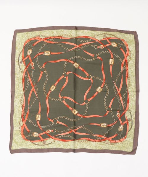 KOBE LETTUCE（コウベレタス）の「シルク風サテンスカーフ（バンダナ/スカーフ・レディース・その他2/その他5/その他4/その他3/その他7/その他1/その他9/その他8/その他6・FREE）」の8枚目の写真