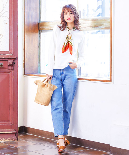 KOBE LETTUCE（コウベレタス）の「シルク風サテンスカーフ（バンダナ/スカーフ・レディース・その他2/その他5/その他4/その他3/その他7/その他1/その他9/その他8/その他6・FREE）」の18枚目の写真