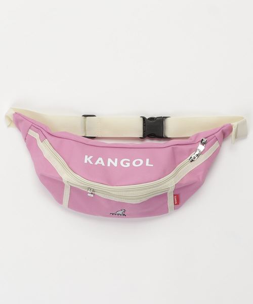 KANGOL（カンゴール）の「【 KANGOL / カンゴール】 KANGOL ウエストバッグ（ボディバッグ/ウエストポーチ・メンズ・グレー/ピンク/ブラック×ホワイト/ブラック系その他/ベージュ・FREE）」の9枚目の写真