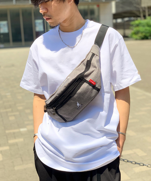 KANGOL（カンゴール）の「【 KANGOL / カンゴール】 KANGOL ウエストバッグ（ボディバッグ/ウエストポーチ・メンズ・グレー/ピンク/ブラック×ホワイト/ブラック系その他/ベージュ・FREE）」の14枚目の写真