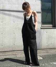 meJane | コットンリネン/オーバーオール(サロペット/オーバーオール)