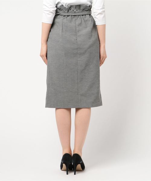ASTORIA ODIER(アストリアオディール)の「ボックスタイトスカート(スカート・レディース・ベージュ/ネイビー/サックスブルー・SMALL/MEDIUM/LARGE)」の5枚目の写真