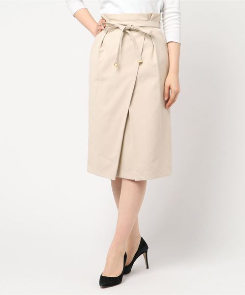 ASTORIA ODIER(アストリアオディール)の「ボックスタイトスカート(スカート・レディース・ベージュ/ネイビー/サックスブルー・SMALL/MEDIUM/LARGE)」の7枚目の写真
