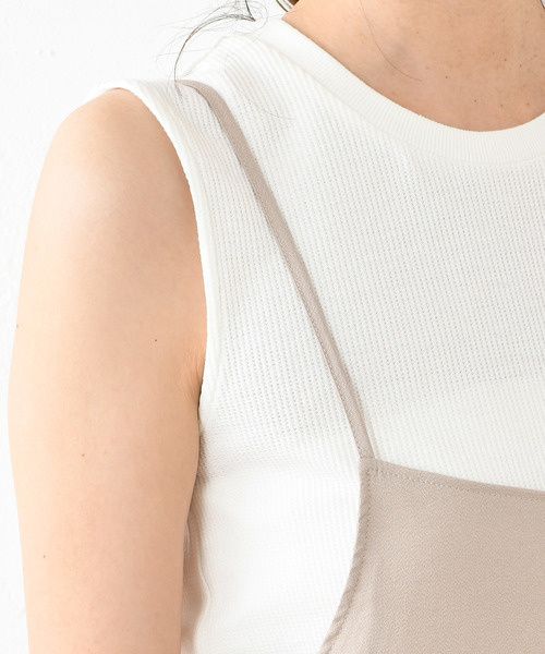 DouDou(ドゥドゥ)の「インナーセットワンピース(ワンピース・レディース・ブラック/ベージュ/ライトグリーン・FREE)」の14枚目の写真