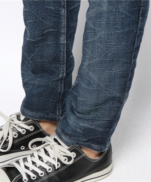 CIAOPANIC TYPY（チャオパニックティピー）の「ジャージーライクデニムパンツ（デニムパンツ・メンズ・インディゴブルー/ブルー・LARGE/SMALL/MEDIUM）」の9枚目の写真