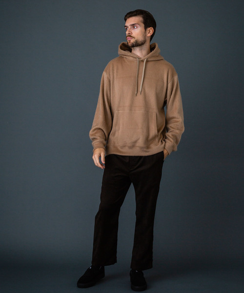 Iroquois(イロコイ)の「【Iroquois】T/R スエードパンツ(スラックス・メンズ・ブラック/ブラウン・1/2)」の11枚目の写真
