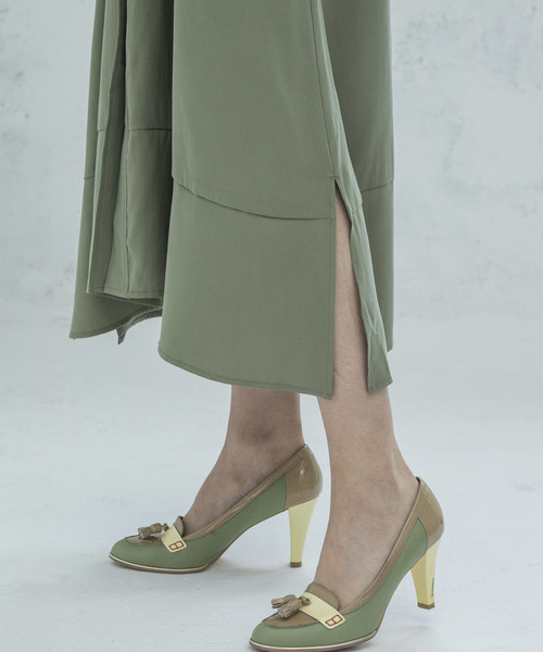 Emma Taylor（エマテイラー）の「ミリタリーロングシャツドレス（ワンピース・レディース・ブラック/オリーブ・38/36）」の16枚目の写真