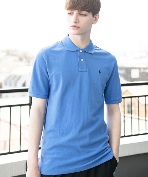 POLO RALPH LAUREN（ポロ ラルフ ローレン）の「POLO RALPH LAUREN  半袖ポロシャツ（ボーイズサイズ）（ポロシャツ・メンズ・ホワイト/ブラック/ネイビー/グレー/ライトピンク/ブルー/レッド・MEDIUM/X-LARGE/LARGE）」の5枚目の写真