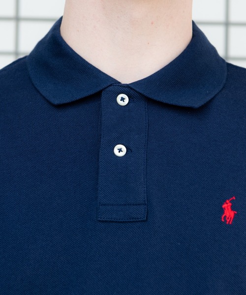 POLO RALPH LAUREN（ポロ ラルフ ローレン）の「POLO RALPH LAUREN  半袖ポロシャツ（ボーイズサイズ）（ポロシャツ・メンズ・ホワイト/ブラック/ネイビー/グレー/ライトピンク/ブルー/レッド・MEDIUM/X-LARGE/LARGE）」の18枚目の写真